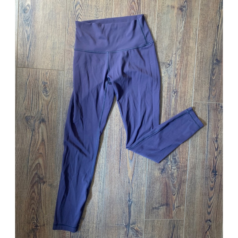 Lululemon purple leggings size 4